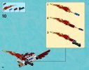 Instrucciones de Construcción - LEGO - Legends of Chima - 70142 - El Águila Flamígera de Eris: Page 50