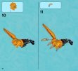 Instrucciones de Construcción - LEGO - Legends of Chima - 70144 - El León Flamígero de Laval: Page 10