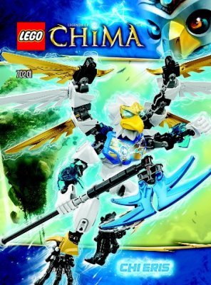 Instrucciones de Construcción - LEGO - Legends of Chima - 70201 - Eris con el Poder del CHI: Page 1