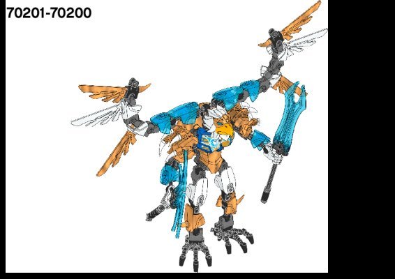 Instrucciones de Construcción - LEGO - Legends of Chima - 70201 - Eris con el Poder del CHI: Page 1