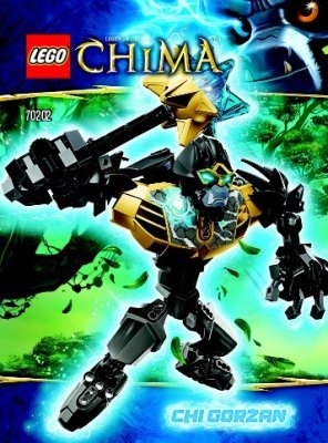 Instrucciones de Construcción - LEGO - Legends of Chima - 70202 - Gorzan con el Poder del CHI: Page 1