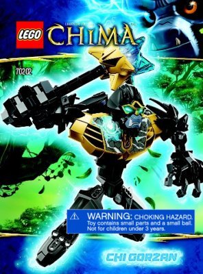 Instrucciones de Construcción - LEGO - Legends of Chima - 70202 - Gorzan con el Poder del CHI: Page 1