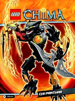 Instrucciones de Construcción - LEGO - Legends of Chima - 70208 - CHI Panthar: Page 1