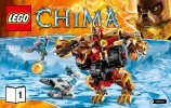 Instrucciones de Construcción - LEGO - Legends of Chima - 70225 - El Oso Demoledor de Bladvic: Page 1