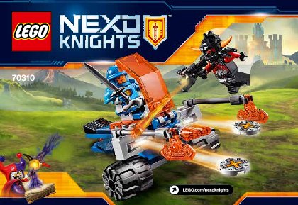 Instrucciones de Construcción - LEGO - NEXO KNIGHTS - 70310 - Destructor de combate de Knighton: Page 1