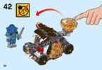 Instrucciones de Construcción - LEGO - NEXO KNIGHTS - 70311 - Catapulta del caos: Page 38