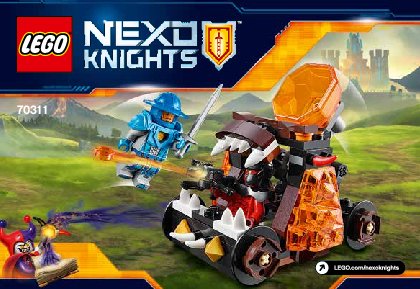 Instrucciones de Construcción - LEGO - NEXO KNIGHTS - 70311 - Catapulta del caos: Page 1