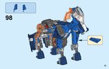 Instrucciones de Construcción - LEGO - NEXO KNIGHTS - 70312 - Caballo mecánico de Lance: Page 31