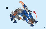 Instrucciones de Construcción - LEGO - NEXO KNIGHTS - 70312 - Caballo mecánico de Lance: Page 41