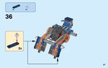 Instrucciones de Construcción - LEGO - NEXO KNIGHTS - 70312 - Caballo mecánico de Lance: Page 27