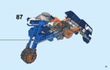 Instrucciones de Construcción - LEGO - NEXO KNIGHTS - 70312 - Caballo mecánico de Lance: Page 21