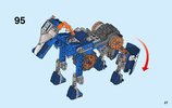 Instrucciones de Construcción - LEGO - NEXO KNIGHTS - 70312 - Caballo mecánico de Lance: Page 27