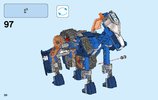 Instrucciones de Construcción - LEGO - NEXO KNIGHTS - 70312 - Caballo mecánico de Lance: Page 30