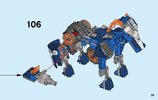 Instrucciones de Construcción - LEGO - NEXO KNIGHTS - 70312 - Caballo mecánico de Lance: Page 35