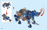 Instrucciones de Construcción - LEGO - NEXO KNIGHTS - 70312 - Caballo mecánico de Lance: Page 40