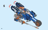 Instrucciones de Construcción - LEGO - NEXO KNIGHTS - 70312 - Caballo mecánico de Lance: Page 44