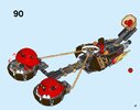 Instrucciones de Construcción - LEGO - NEXO KNIGHTS - 70314 - Carro del caos del Maestro de las bestias: Page 47