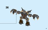 Instrucciones de Construcción - LEGO - NEXO KNIGHTS - 70316 - El vehículo malvado de Jestro: Page 37