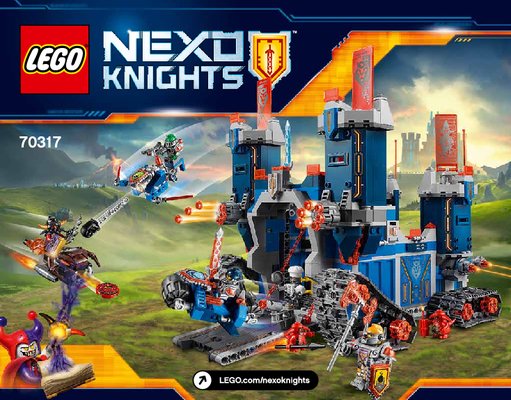 Instrucciones de Construcción - LEGO - NEXO KNIGHTS - 70317 - Fortrex: Page 1