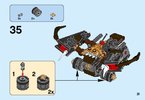 Instrucciones de Construcción - LEGO - NEXO KNIGHTS - 70318 - Catapulta de lodo: Page 31