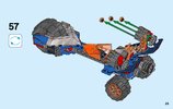 Instrucciones de Construcción - LEGO - NEXO KNIGHTS - 70319 - Ariete demoledor de Macy: Page 25