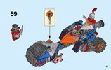 Instrucciones de Construcción - LEGO - NEXO KNIGHTS - 70319 - Ariete demoledor de Macy: Page 27