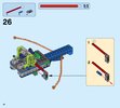 Instrucciones de Construcción - LEGO - NEXO KNIGHTS - 70320 - Aaron Fox's Aero-Striker V2: Page 14