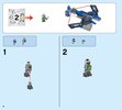 Instrucciones de Construcción - LEGO - NEXO KNIGHTS - 70320 - Aaron Fox's Aero-Striker V2: Page 2