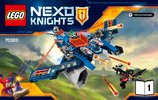 Instrucciones de Construcción - LEGO - NEXO KNIGHTS - 70320 - Aaron Fox's Aero-Striker V2: Page 1