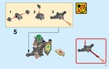 Instrucciones de Construcción - LEGO - NEXO KNIGHTS - 70320 - Aaron Fox's Aero-Striker V2: Page 7