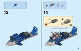 Instrucciones de Construcción - LEGO - NEXO KNIGHTS - 70320 - Aaron Fox's Aero-Striker V2: Page 17