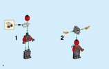 Instrucciones de Construcción - LEGO - NEXO KNIGHTS - 70320 - Aaron Fox's Aero-Striker V2: Page 8