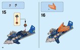 Instrucciones de Construcción - LEGO - NEXO KNIGHTS - 70320 - Aaron Fox's Aero-Striker V2: Page 18