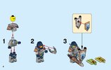 Instrucciones de Construcción - LEGO - NEXO KNIGHTS - 70321 - Máquina de asedio infernal del general Magmar: Page 4