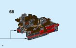 Instrucciones de Construcción - LEGO - NEXO KNIGHTS - 70321 - Máquina de asedio infernal del general Magmar: Page 72