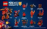 Instrucciones de Construcción - LEGO - NEXO KNIGHTS - 70321 - Máquina de asedio infernal del general Magmar: Page 78