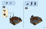 Instrucciones de Construcción - LEGO - NEXO KNIGHTS - 70321 - Máquina de asedio infernal del general Magmar: Page 45