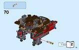 Instrucciones de Construcción - LEGO - NEXO KNIGHTS - 70321 - Máquina de asedio infernal del general Magmar: Page 75