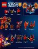 Instrucciones de Construcción - LEGO - NEXO KNIGHTS - 70323 - Guarida volcánica de Jestro: Page 190