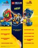 Instrucciones de Construcción - LEGO - NEXO KNIGHTS - 70323 - Guarida volcánica de Jestro: Page 192