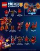 Instrucciones de Construcción - LEGO - NEXO KNIGHTS - 70323 - Guarida volcánica de Jestro: Page 190