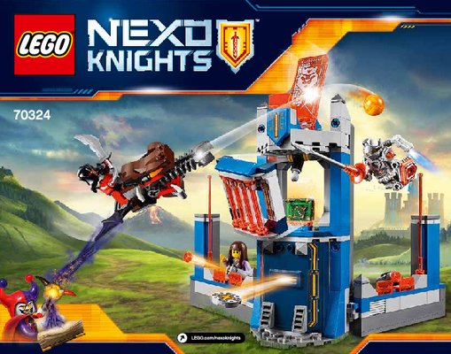 Instrucciones de Construcción - LEGO - NEXO KNIGHTS - 70324 - Biblioteca de Merlok 2.0: Page 1