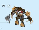 Instrucciones de Construcción - LEGO - NEXO KNIGHTS - 70325 - Infernox captura a la reina: Page 52