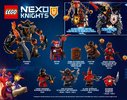 Instrucciones de Construcción - LEGO - NEXO KNIGHTS - 70325 - Infernox captura a la reina: Page 62