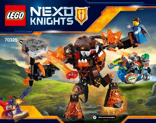 Instrucciones de Construcción - LEGO - NEXO KNIGHTS - 70325 - Infernox captura a la reina: Page 1