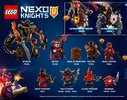 Instrucciones de Construcción - LEGO - NEXO KNIGHTS - 70325 - Infernox captura a la reina: Page 62