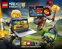 Instrucciones de Construcción - LEGO - NEXO KNIGHTS - 70325 - Infernox captura a la reina: Page 66