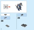 Instrucciones de Construcción - LEGO - NEXO KNIGHTS - 70327 - Robot de combate del rey: Page 38