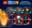 Instrucciones de Construcción - LEGO - NEXO KNIGHTS - 70327 - Robot de combate del rey: Page 74