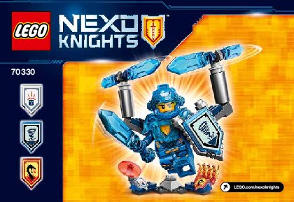 Instrucciones de Construcción - LEGO - NEXO KNIGHTS - 70330 - Clay ULTIMATE: Page 1